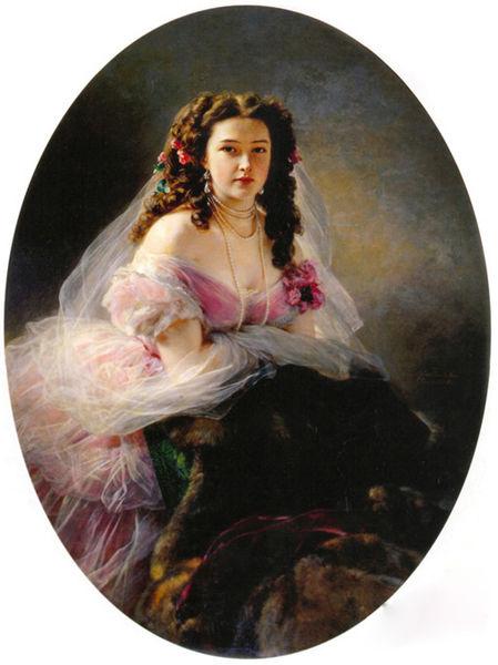  Portrait of Madame Barbe de Rimsky-Korsakov